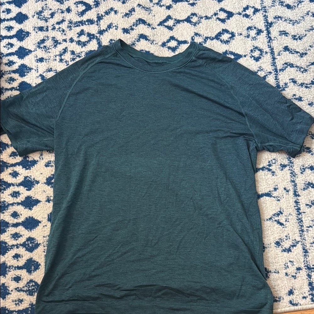 Lululemon Athletica Blue Short Sleeve Tee for Everyday Comfort